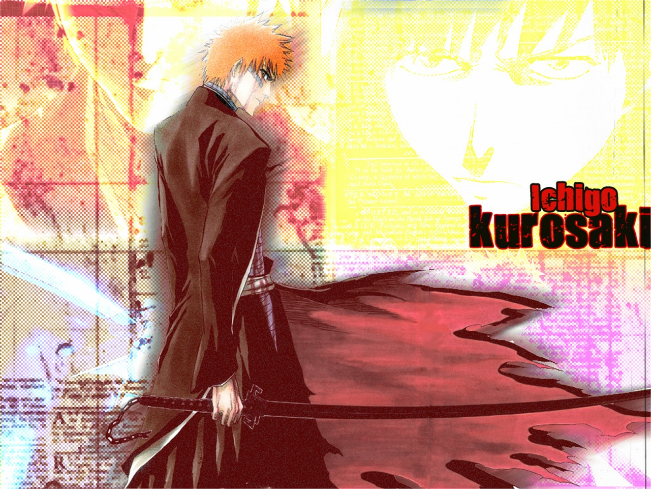 Handy-Wallpaper Bleach, Animes, Ichigo Kurosaki kostenlos herunterladen.