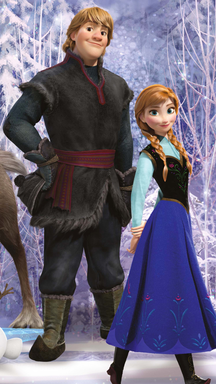Download mobile wallpaper Frozen, Movie, Frozen (Movie), Anna (Frozen), Kristoff (Frozen) for free.