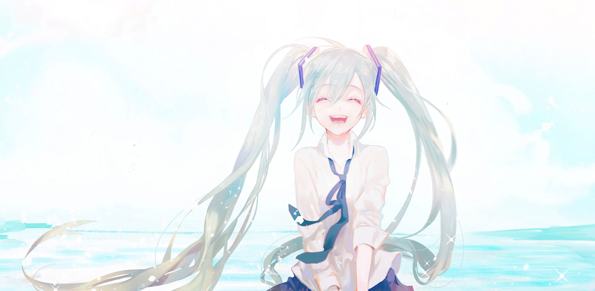 Laden Sie das Vocaloid, Hatsune Miku, Animes-Bild kostenlos auf Ihren PC-Desktop herunter