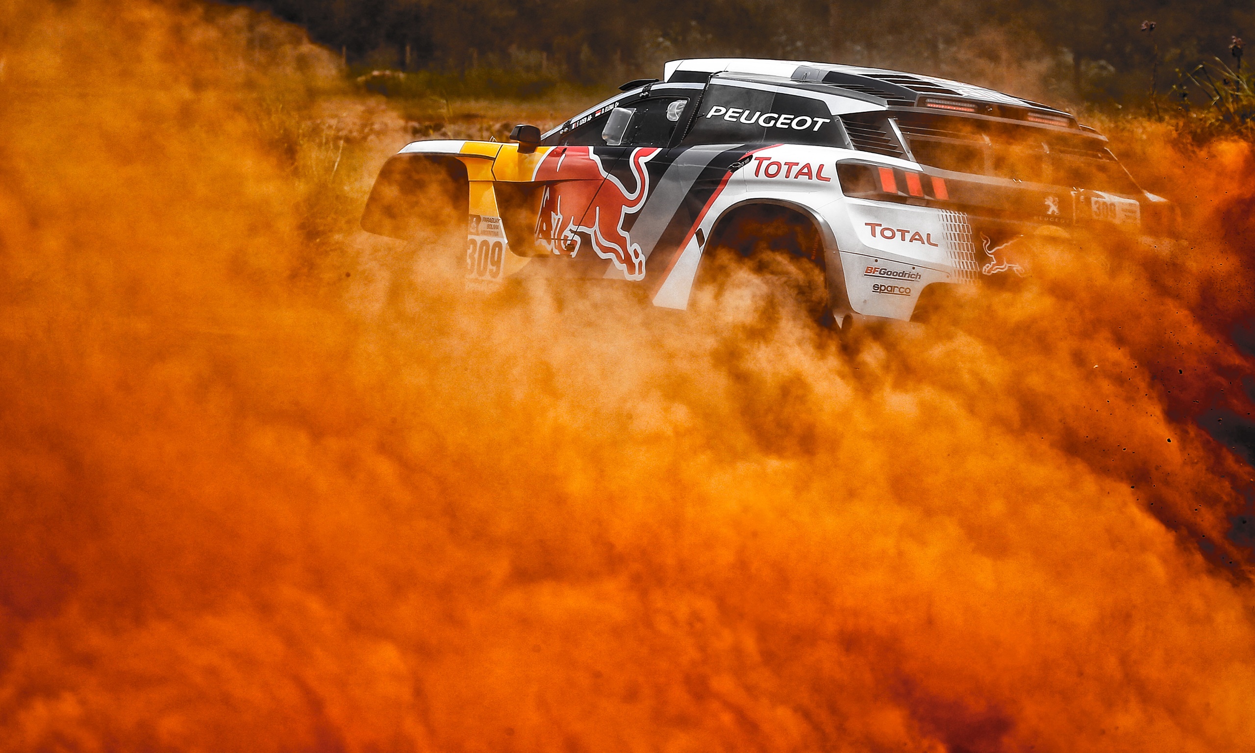 Free download wallpaper Sports, Peugeot, Rallying on your PC desktop