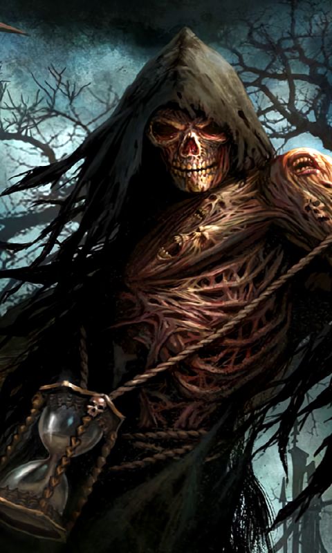 Download mobile wallpaper Dark, Grim Reaper for free.