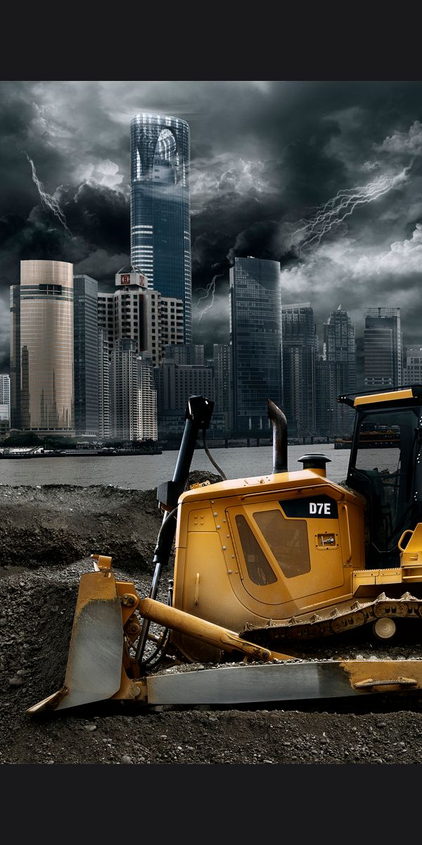 Fondos de pantalla de Excavadora Caterpillar D7E para celular, gratis del teléfono 4K — free download