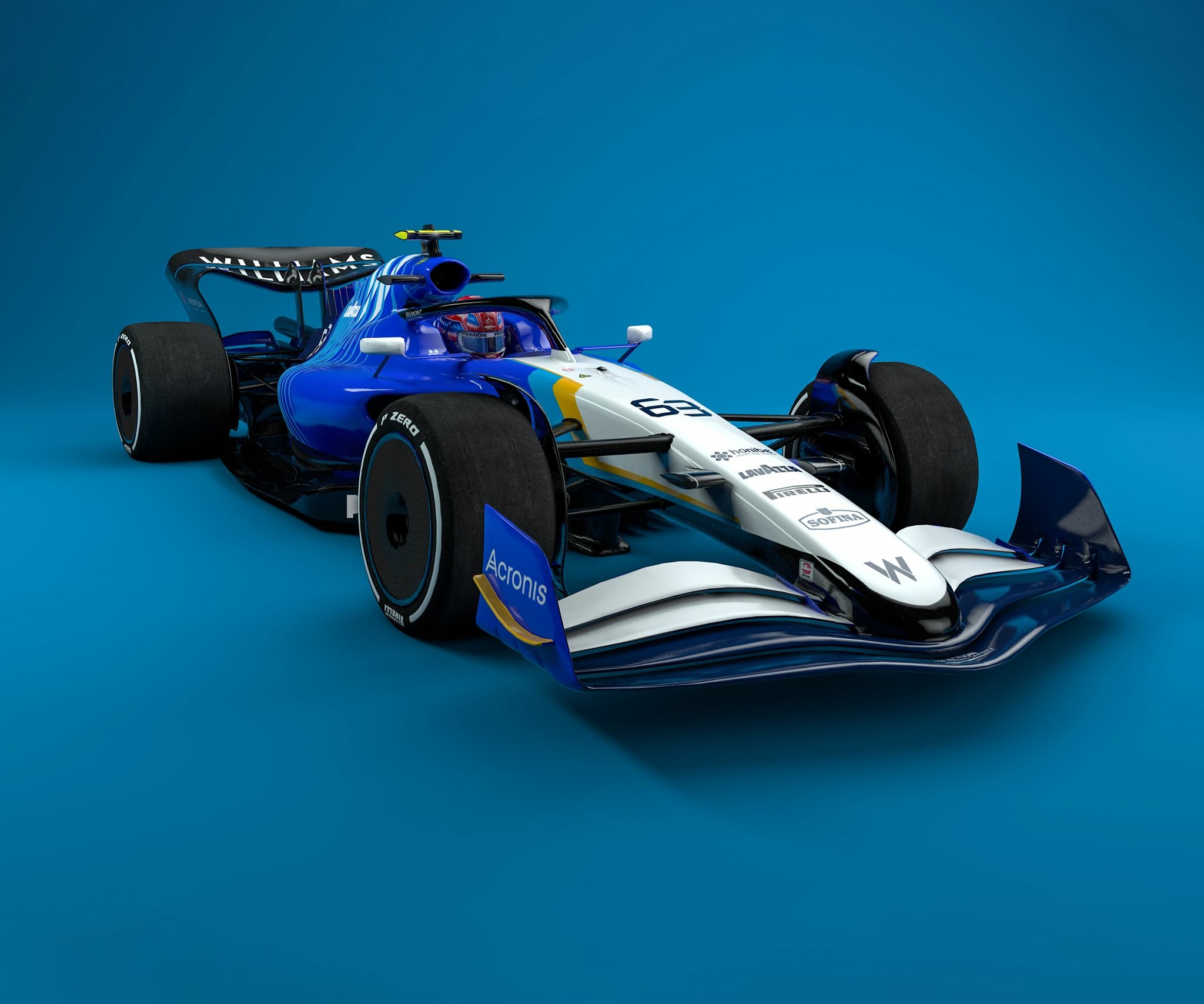 Handy-Wallpaper Sport, Rennen, Rennauto, Formel 1, F1 2022, Williams Racing kostenlos herunterladen.