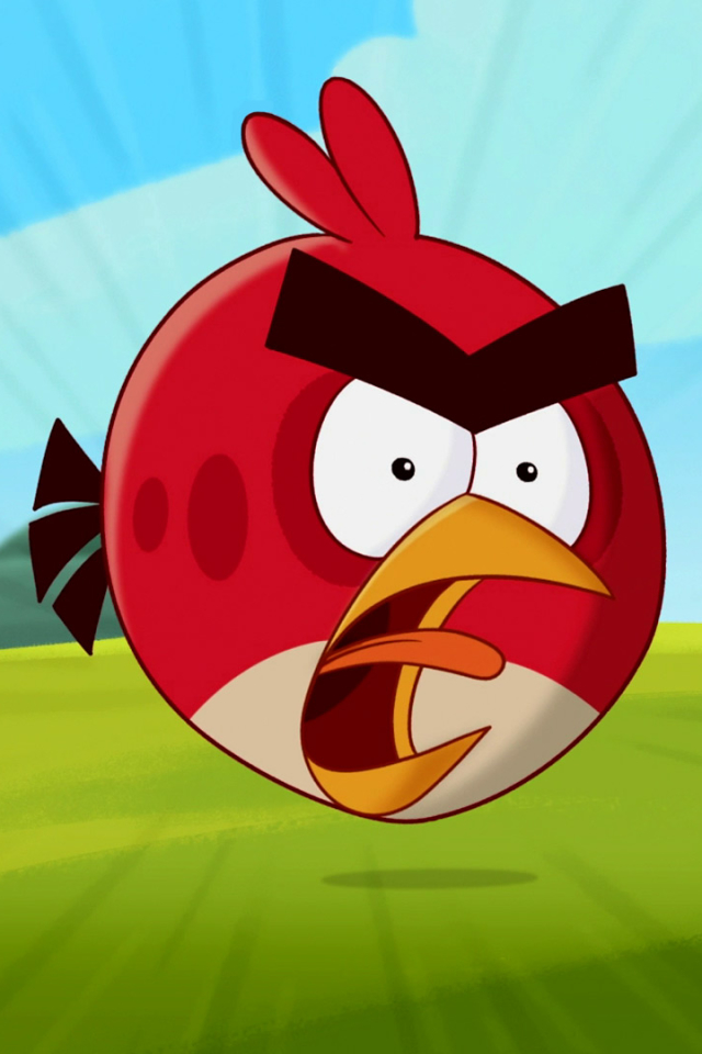 Handy-Wallpaper Angry Birds, Karikatur, Computerspiele kostenlos herunterladen.