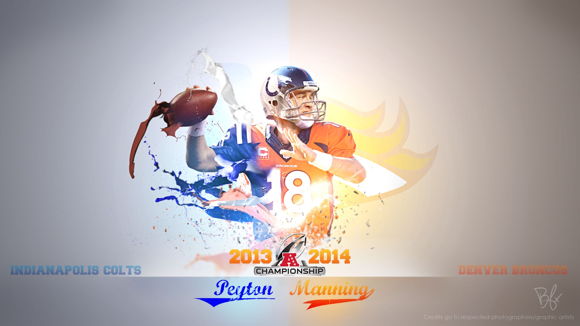 Laden Sie Peyton Manning HD-Desktop-Hintergründe herunter