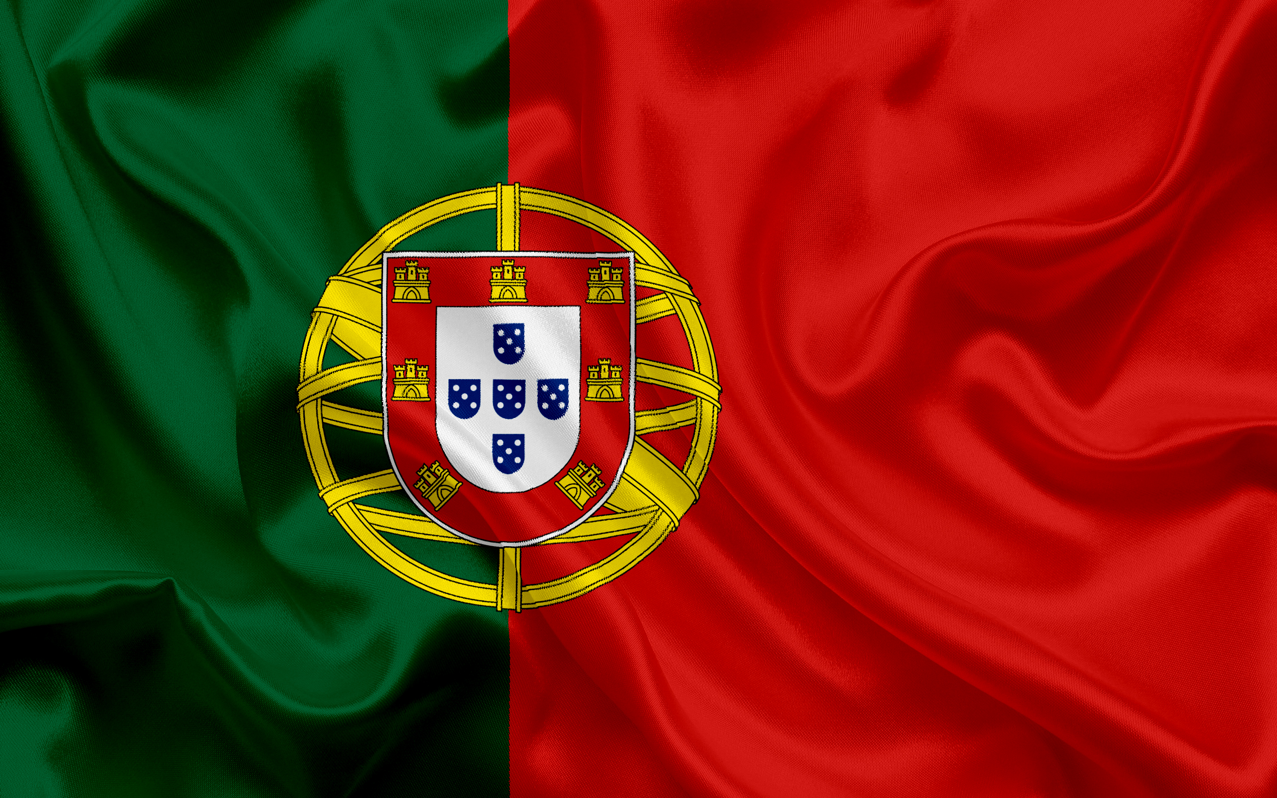 電話スクリーンに最適なポルトガルの旗の壁紙