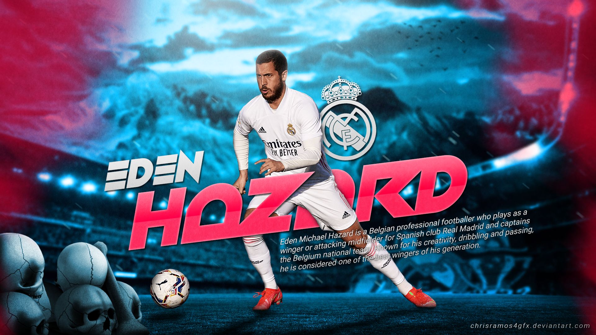 Laden Sie das Sport, Fußball, Real Madrid Cf, Eden Hazard-Bild kostenlos auf Ihren PC-Desktop herunter