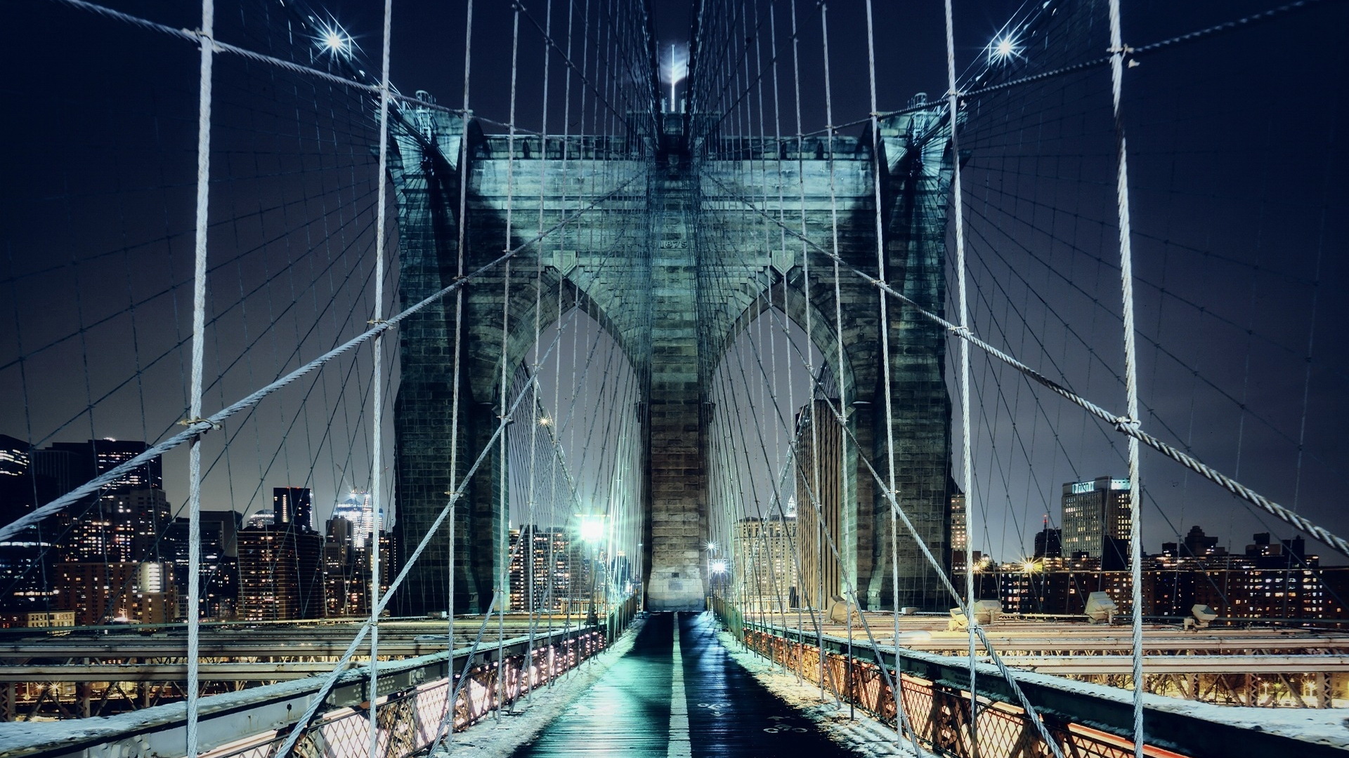 Завантажити шпалери безкоштовно Бруклінський Міст, Створено Людиною картинка на робочий стіл ПК