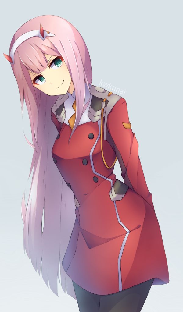 Handy-Wallpaper Animes, Darling In The Franxx, Zero Two (Liebling Im Franxx) kostenlos herunterladen.