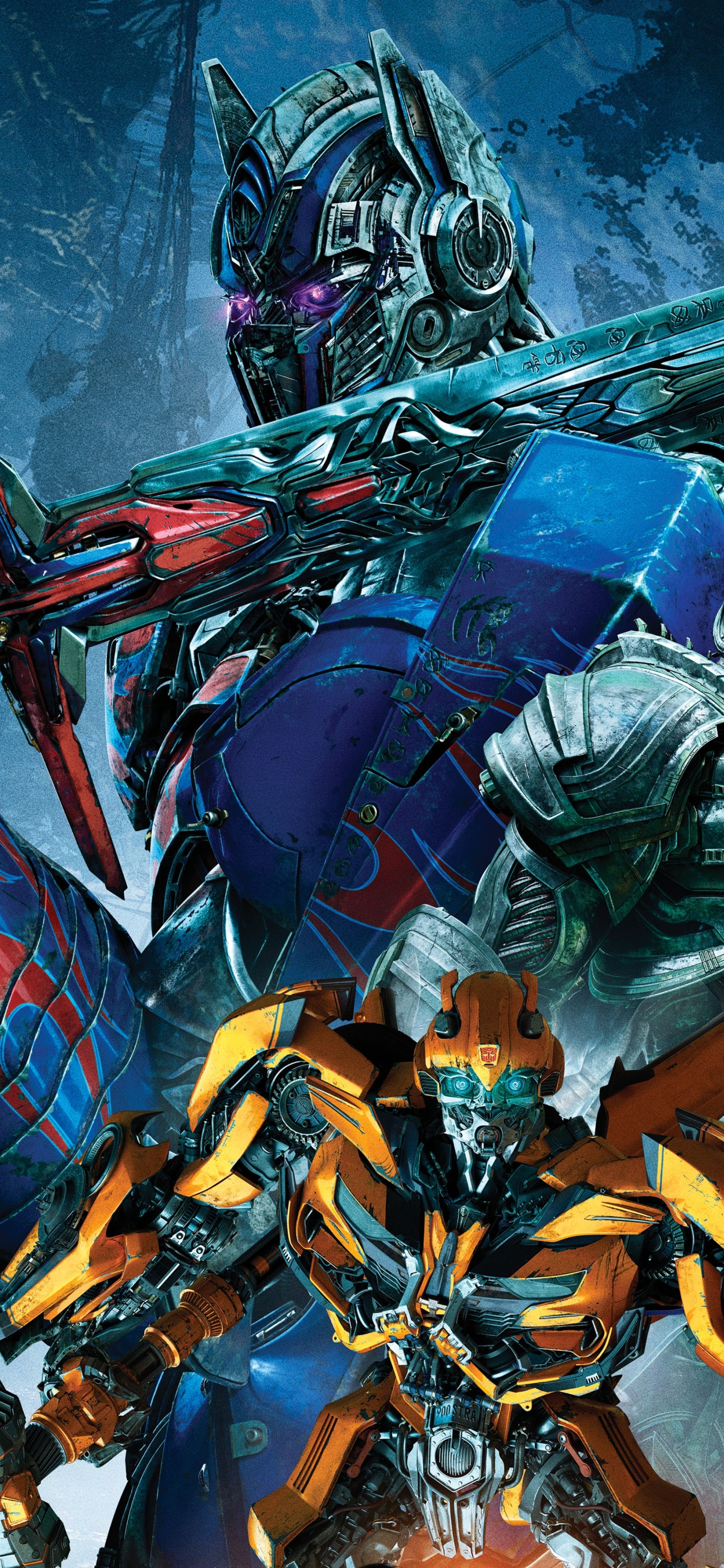 Téléchargez des papiers peints mobile Transformateurs, Film, Optimus Prime, Bourdon (Transformateurs), Transformers: The Last Knight gratuitement.