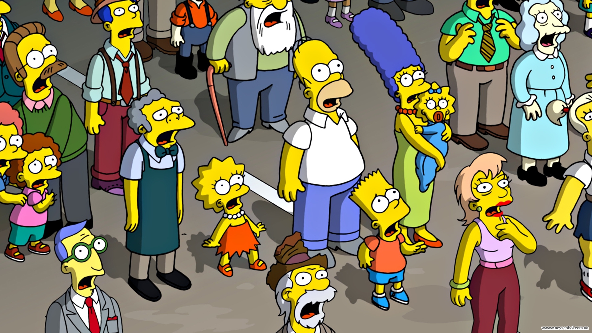 Laden Sie Die Simpsons HD-Desktop-Hintergründe herunter