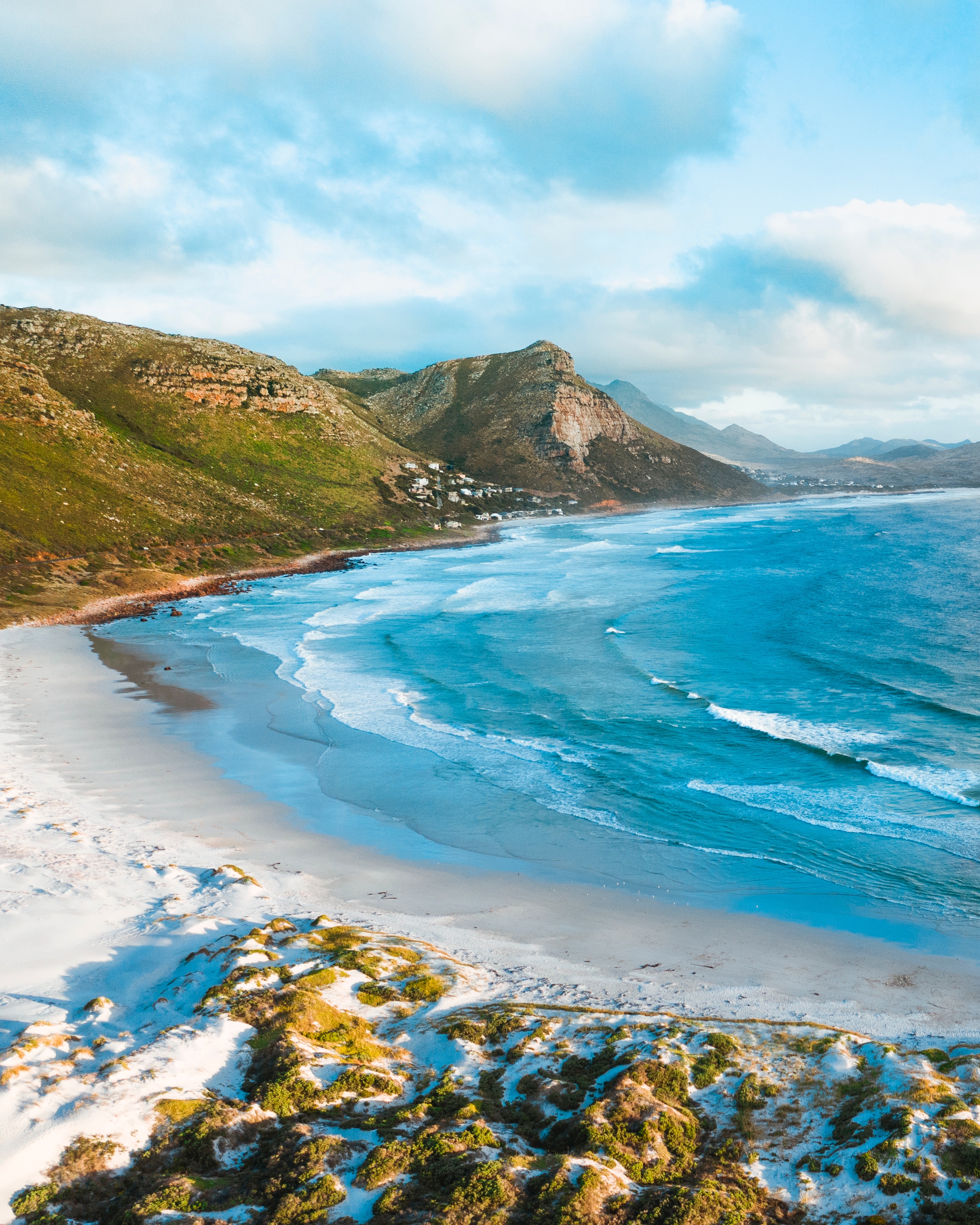 Laden Sie das Sand, Natur, Surfen, Mountains, Ozean, Strand-Bild kostenlos auf Ihren PC-Desktop herunter