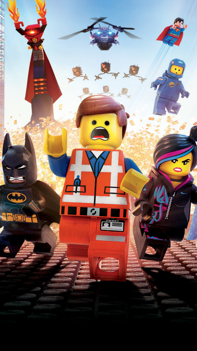 Baixar papel de parede para celular de Lego, Filme, Homem Morcego, Emmet (O Filme Lego), Wyldstyle (O Filme Lego), Uma Aventura Lego, Benny (O Filme Lego), Vitruvius (Filme Lego) gratuito.