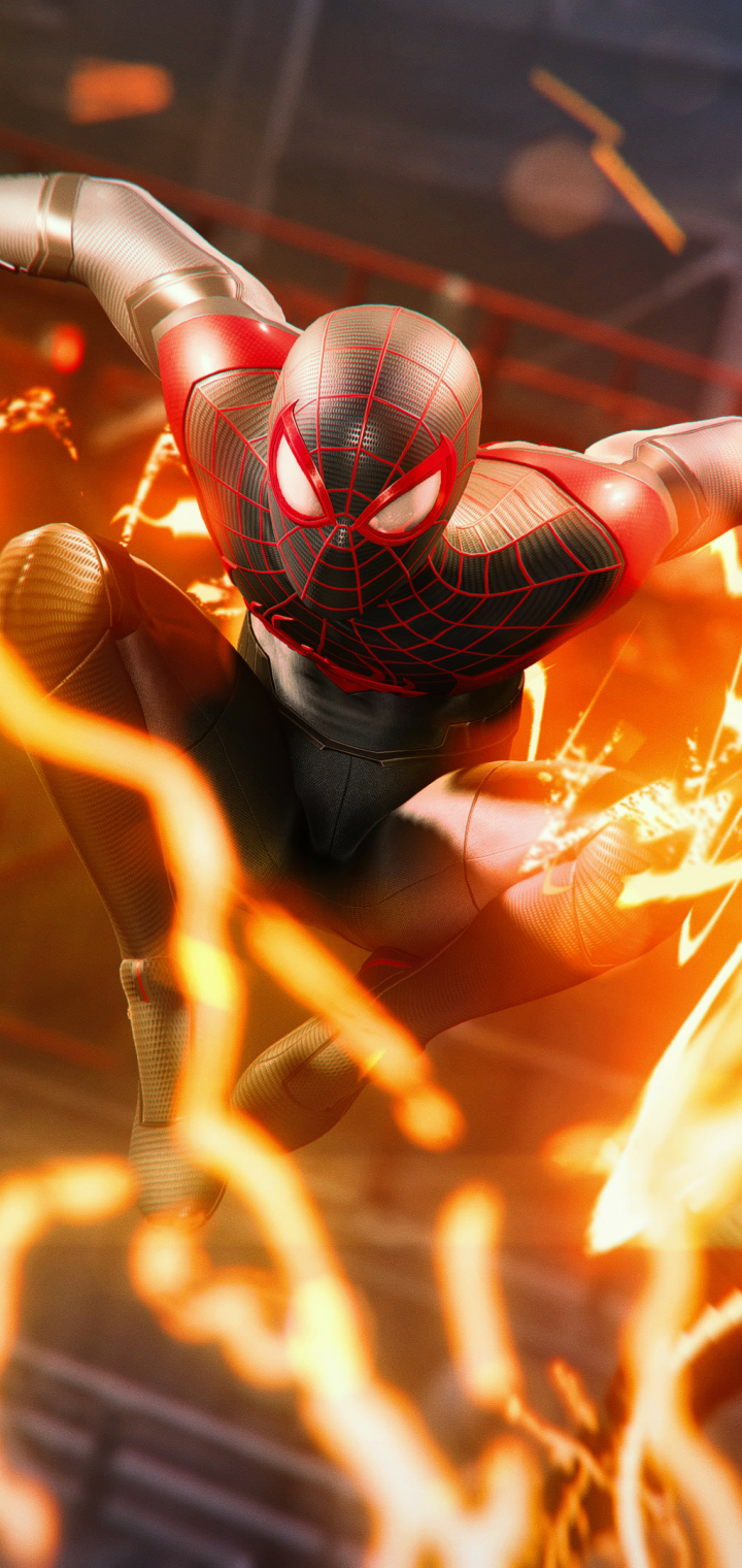 Скачати мобільні шпалери Людина Павук, Відеогра, Майлз Моралес, Людина Павук Marvel: Майлз Моралес безкоштовно.