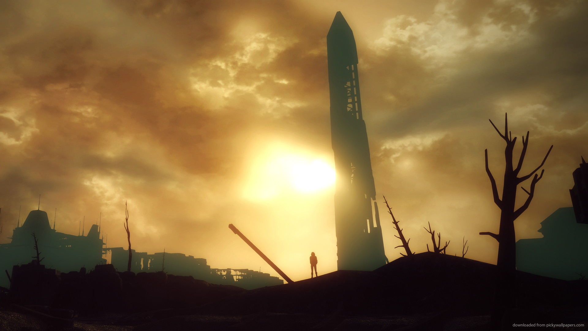 Laden Sie das Computerspiele, Ausfallen, Fallout 3-Bild kostenlos auf Ihren PC-Desktop herunter
