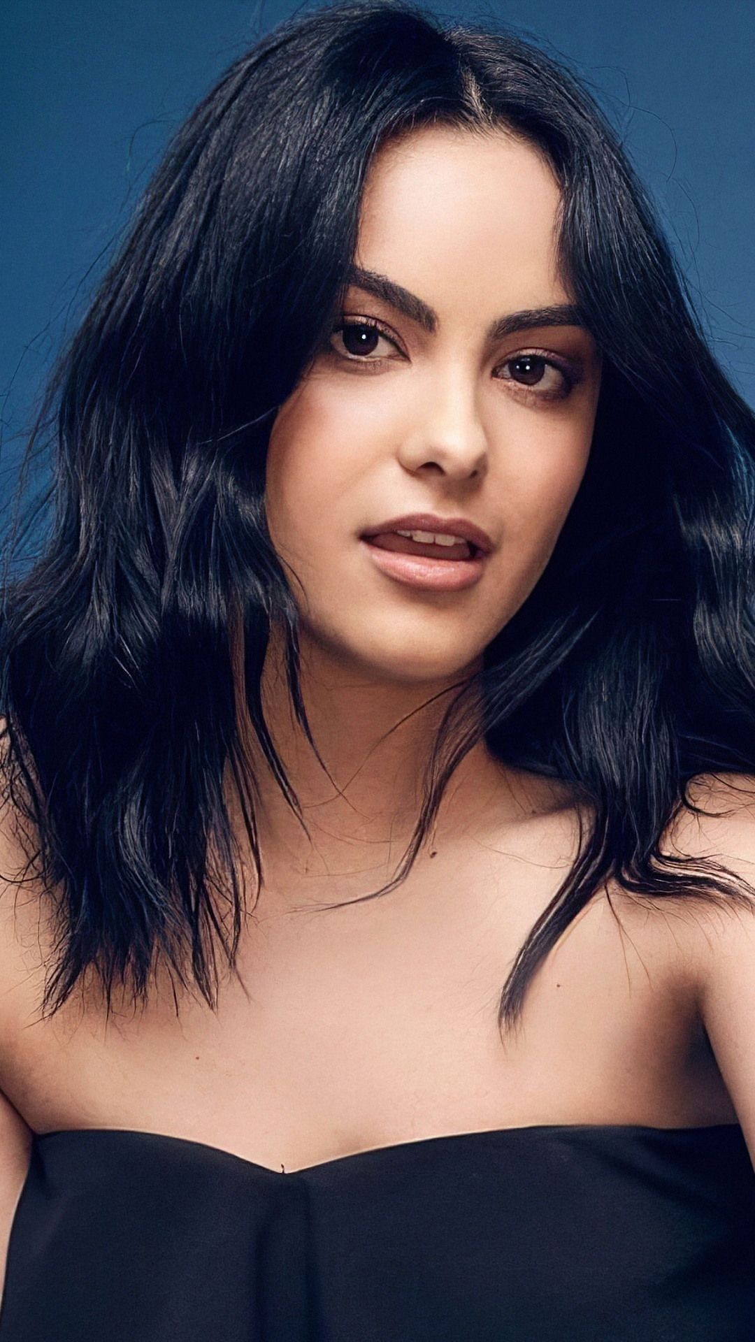 Download mobile wallpaper American, Celebrity, Black Hair, Actress, Camila Mendes for free.