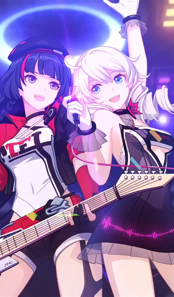 Download mobile wallpaper Video Game, Kiana Kaslana, Raiden Mei, Honkai Impact 3Rd for free.