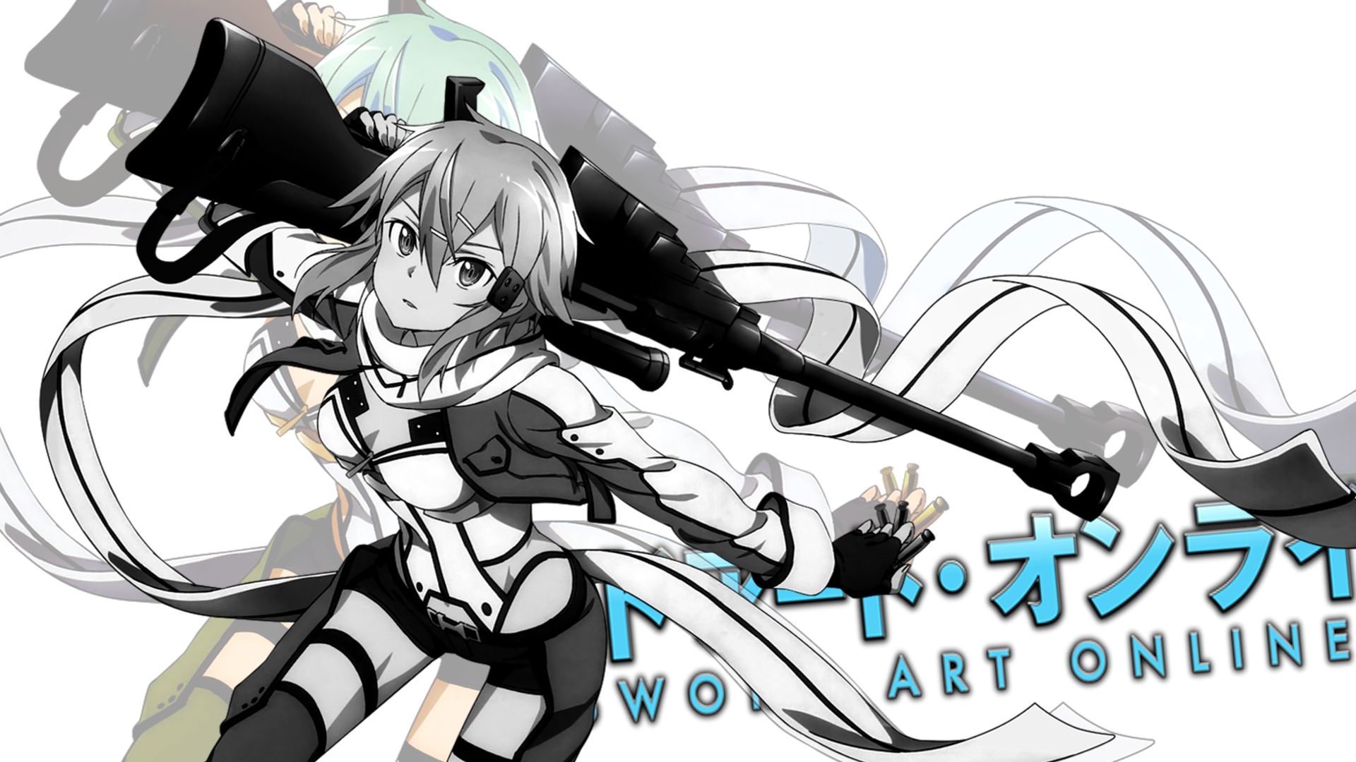 Handy-Wallpaper Animes, Sword Art Online, Sinon (Schwertkunst Online) kostenlos herunterladen.