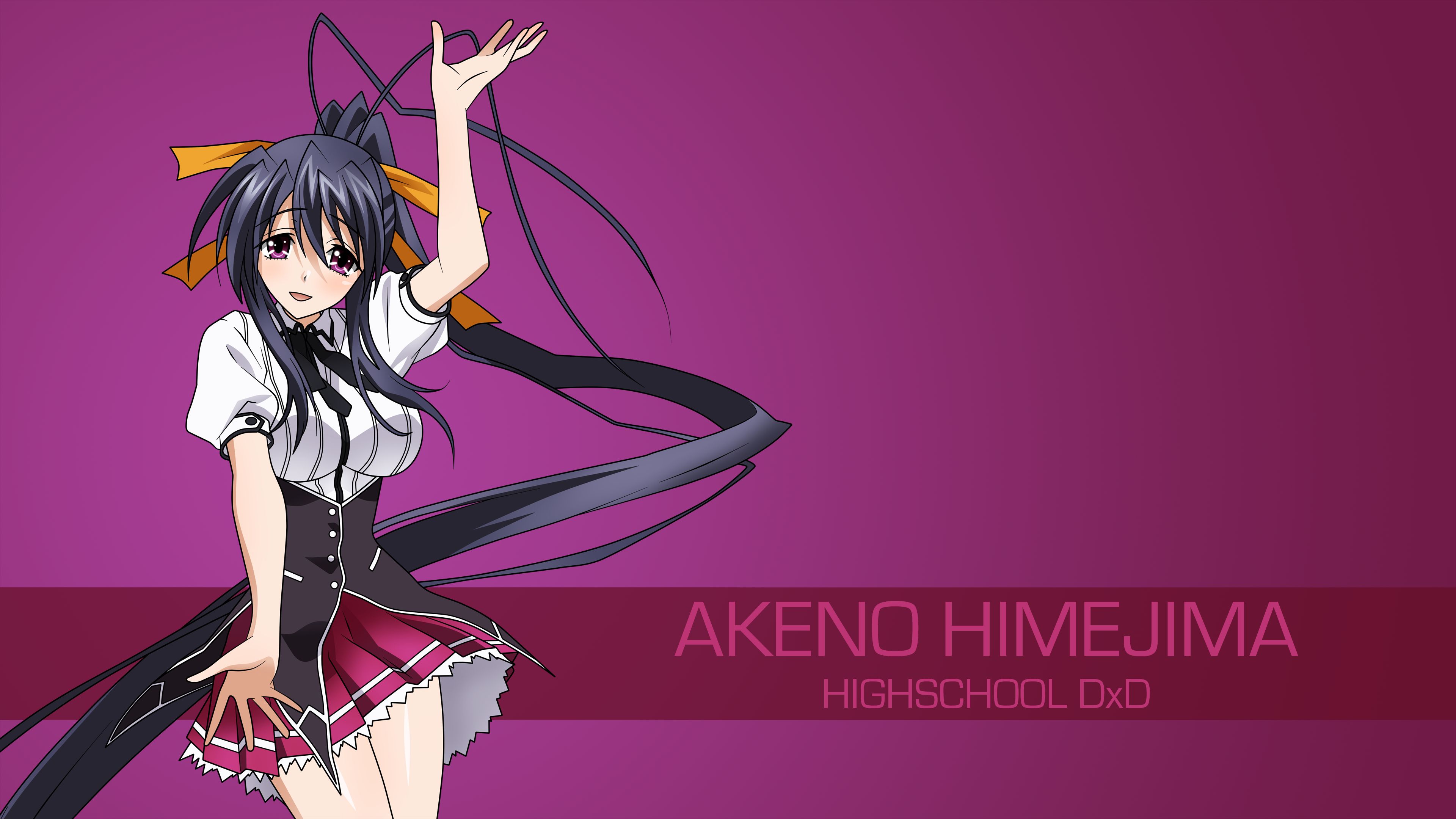 anime, high school dxd, akeno himejima