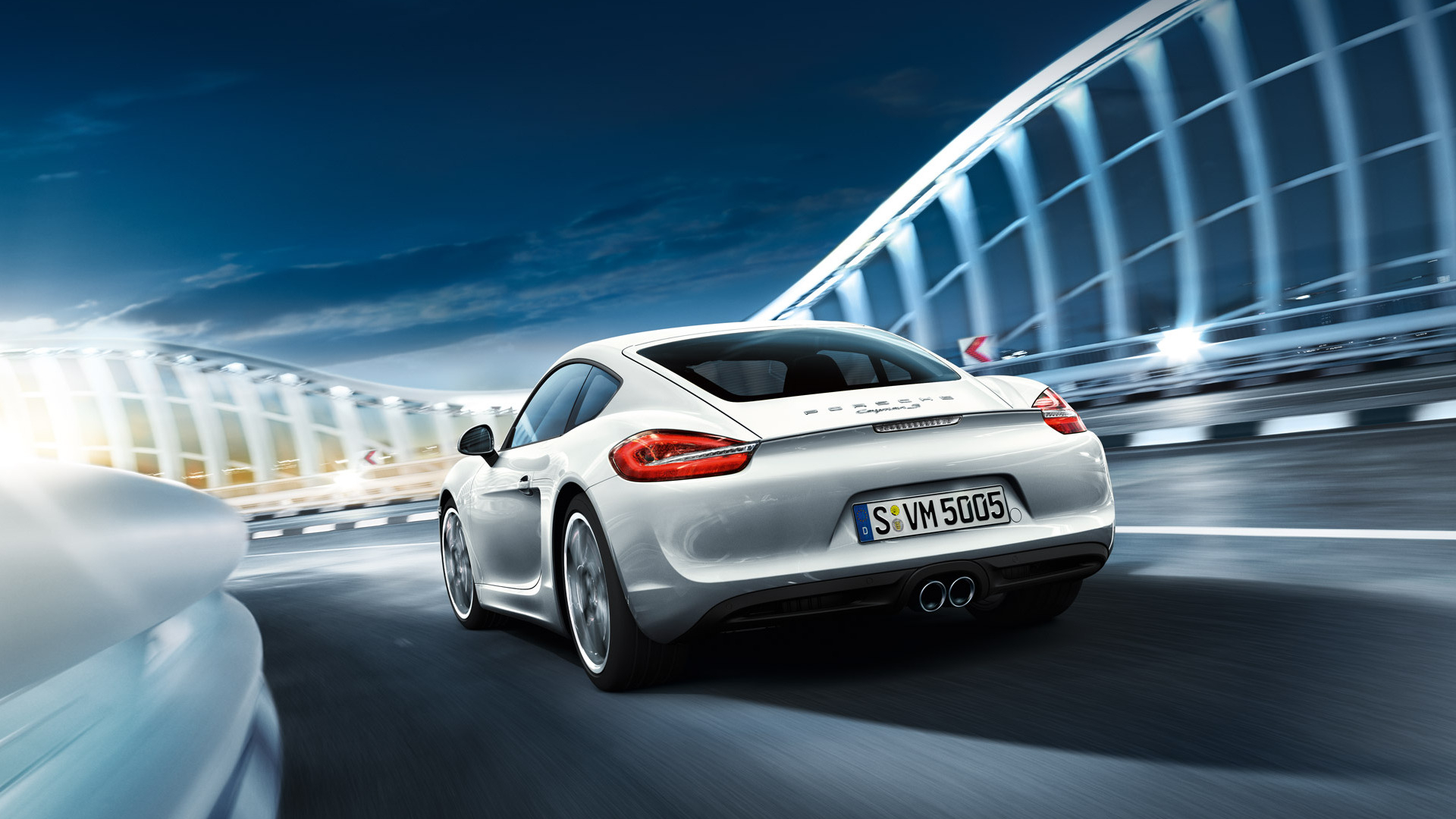 Download mobile wallpaper Porsche Cayman S, Porsche Cayman, Porsche, Silver Car, Vehicles, Car for free.