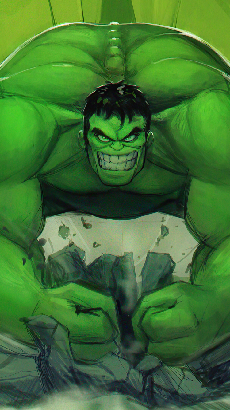 Handy-Wallpaper Hulk, Comics kostenlos herunterladen.