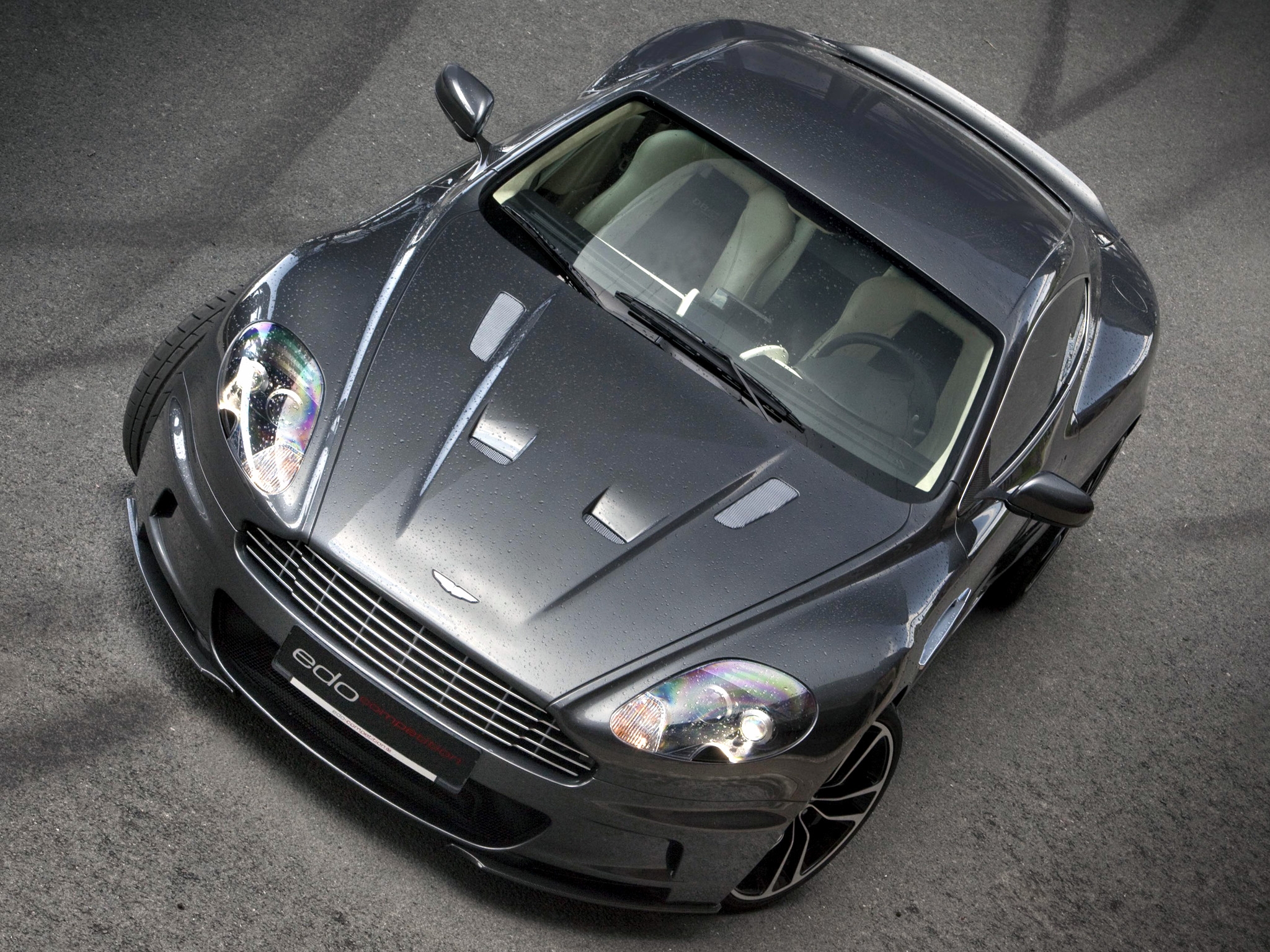 Free download wallpaper Auto, View From Above, Grey, Style, Dbs, 2010, Aston Martin, Cars on your PC desktop