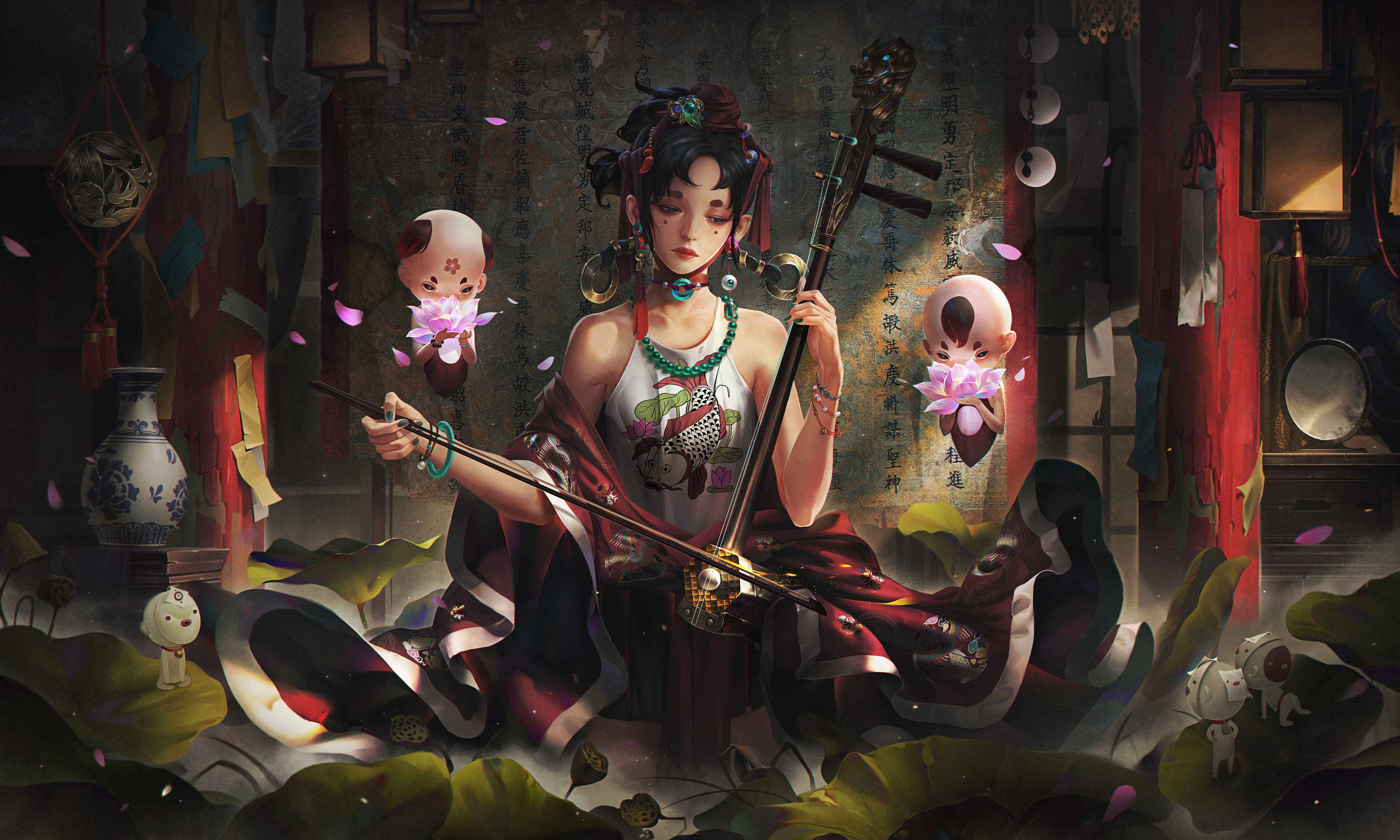 Free download wallpaper Fantasy, Oriental on your PC desktop