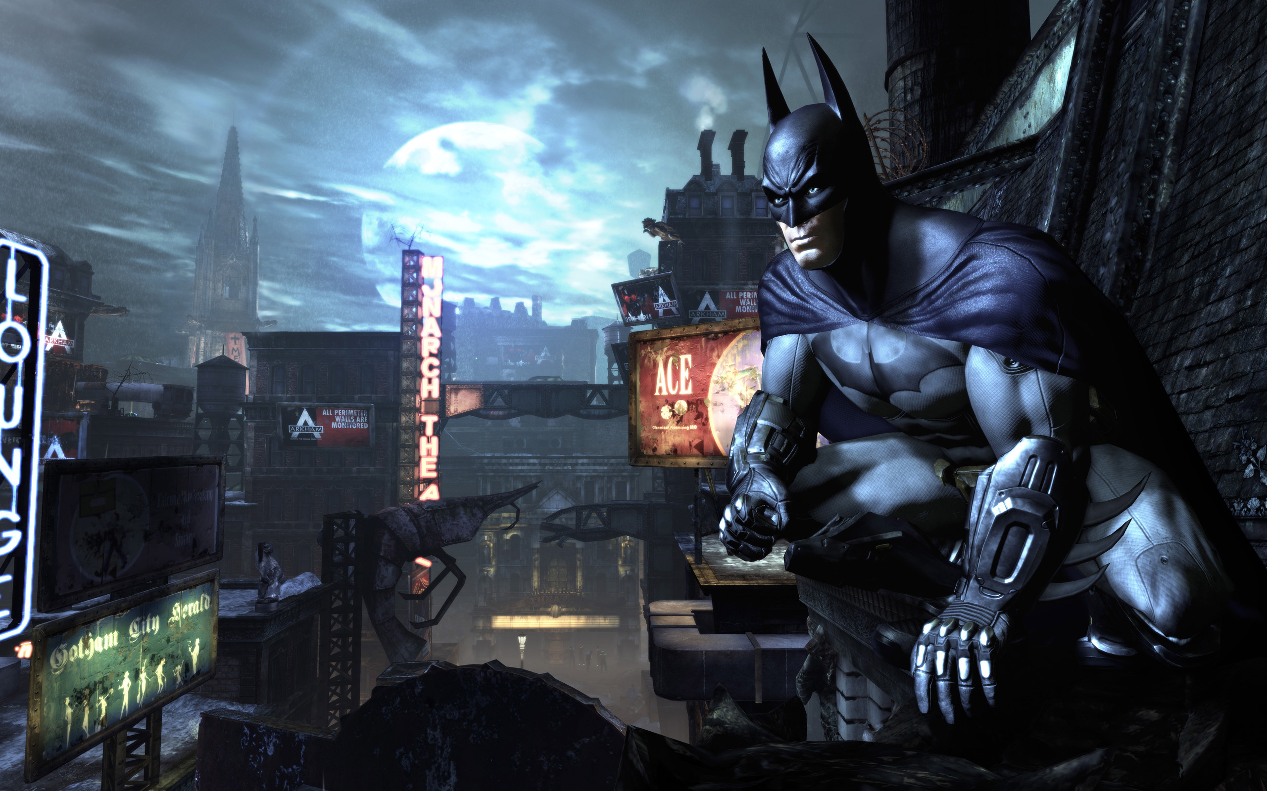 Скачать картинку Batman: Аркхем Сити, Бэтмен, Видеоигры в телефон бесплатно.