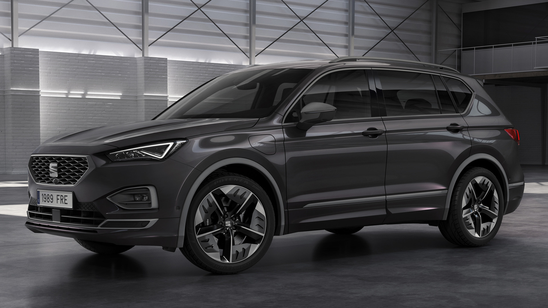 Free download wallpaper Seat, Car, Suv, Vehicles, Black Car, Crossover Car, Seat Tarraco on your PC desktop