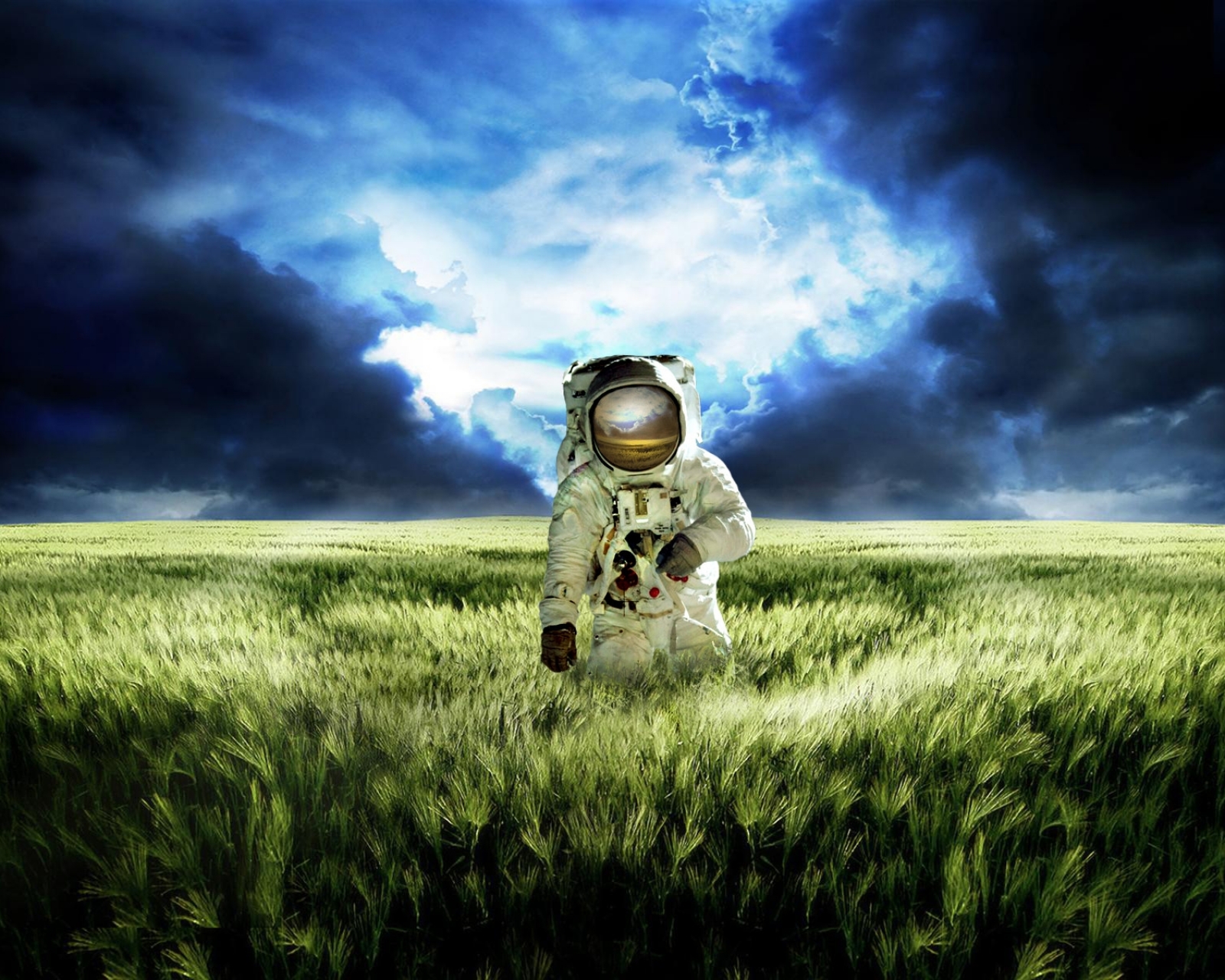 Download mobile wallpaper Sci Fi, Astronaut for free.