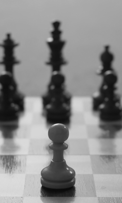 black, chess, game, white, pawn