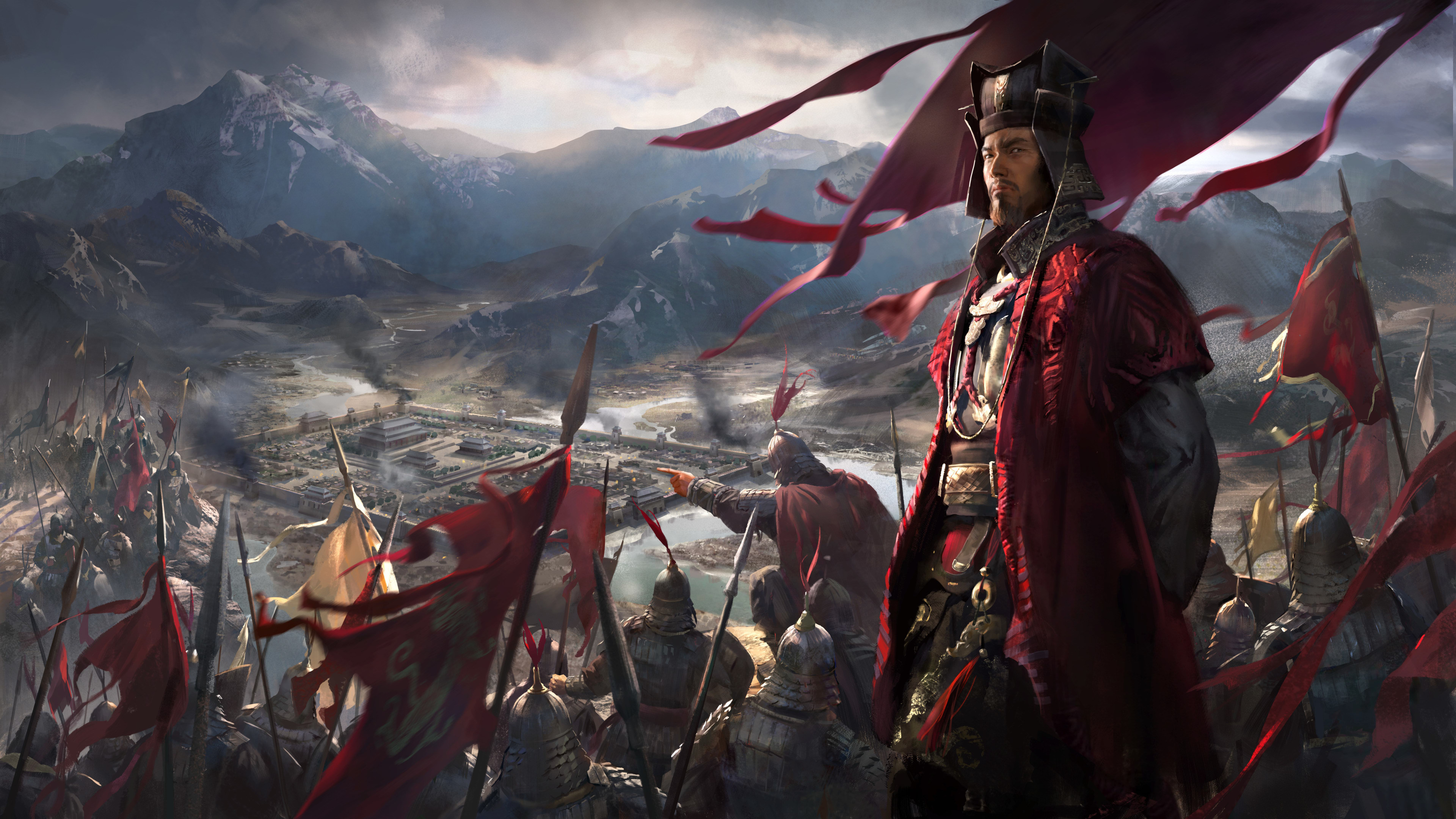 Meilleurs fonds d'écran Total War: Three Kingdoms pour l'écran du téléphone