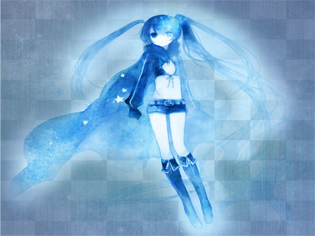 Free download wallpaper Anime, Black Rock Shooter on your PC desktop