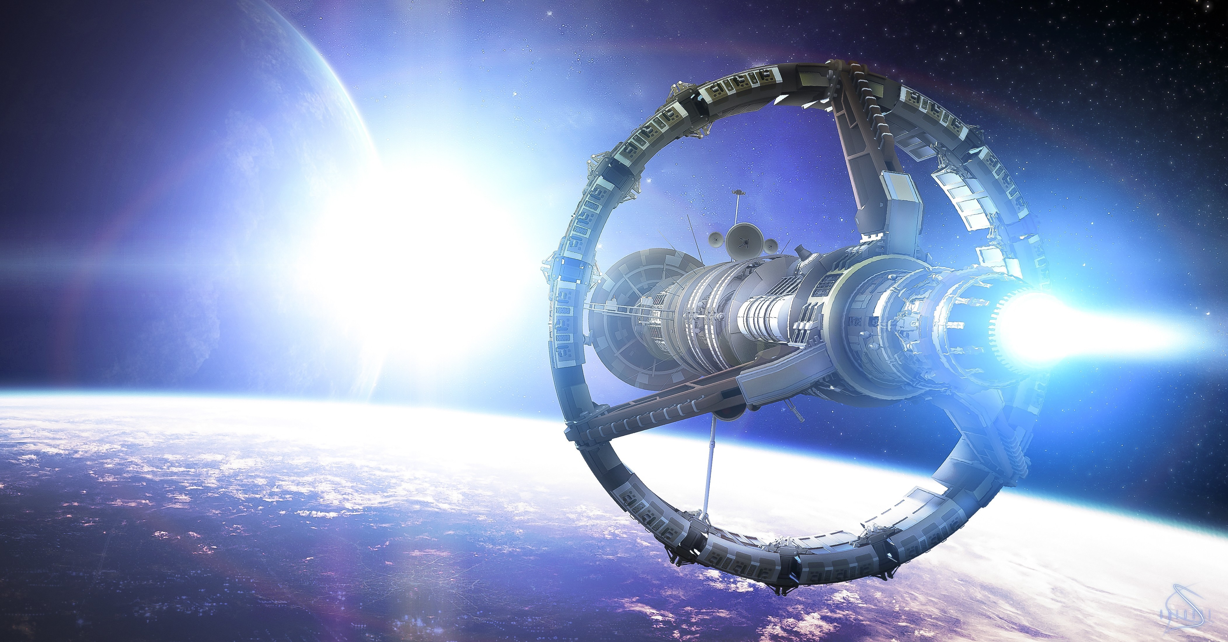 Free download wallpaper Sci Fi, Spaceship on your PC desktop