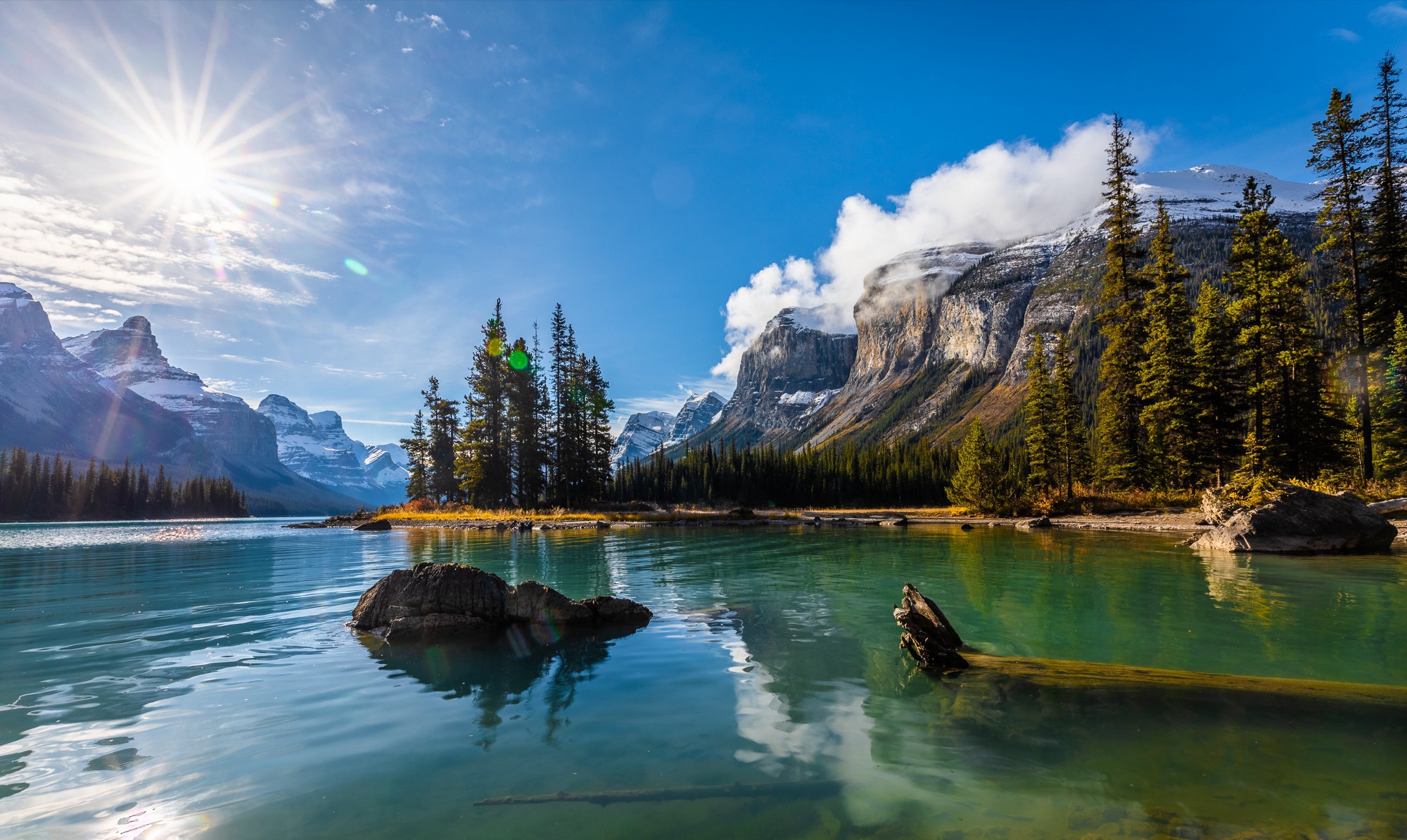 Laden Sie das Natur, Seen, See, Gebirge, Sonne, Erde/natur-Bild kostenlos auf Ihren PC-Desktop herunter