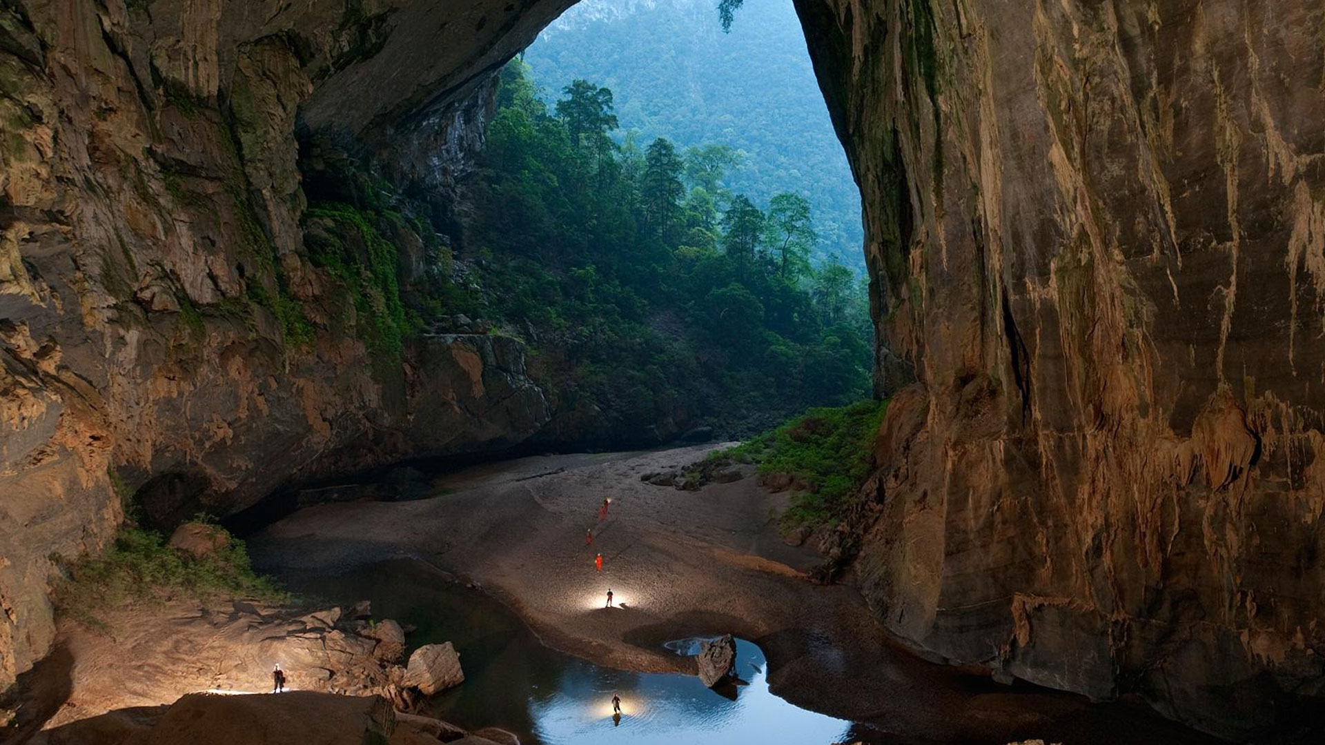329534 Bild herunterladen erde/natur, son doong höhle, höhlen - Hintergrundbilder und Bildschirmschoner kostenlos