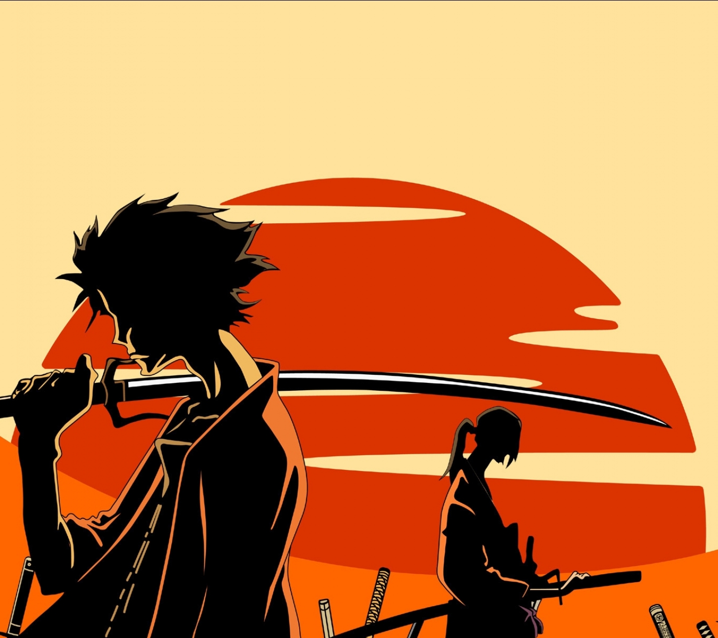 Handy-Wallpaper Animes, Samurai Champloo kostenlos herunterladen.