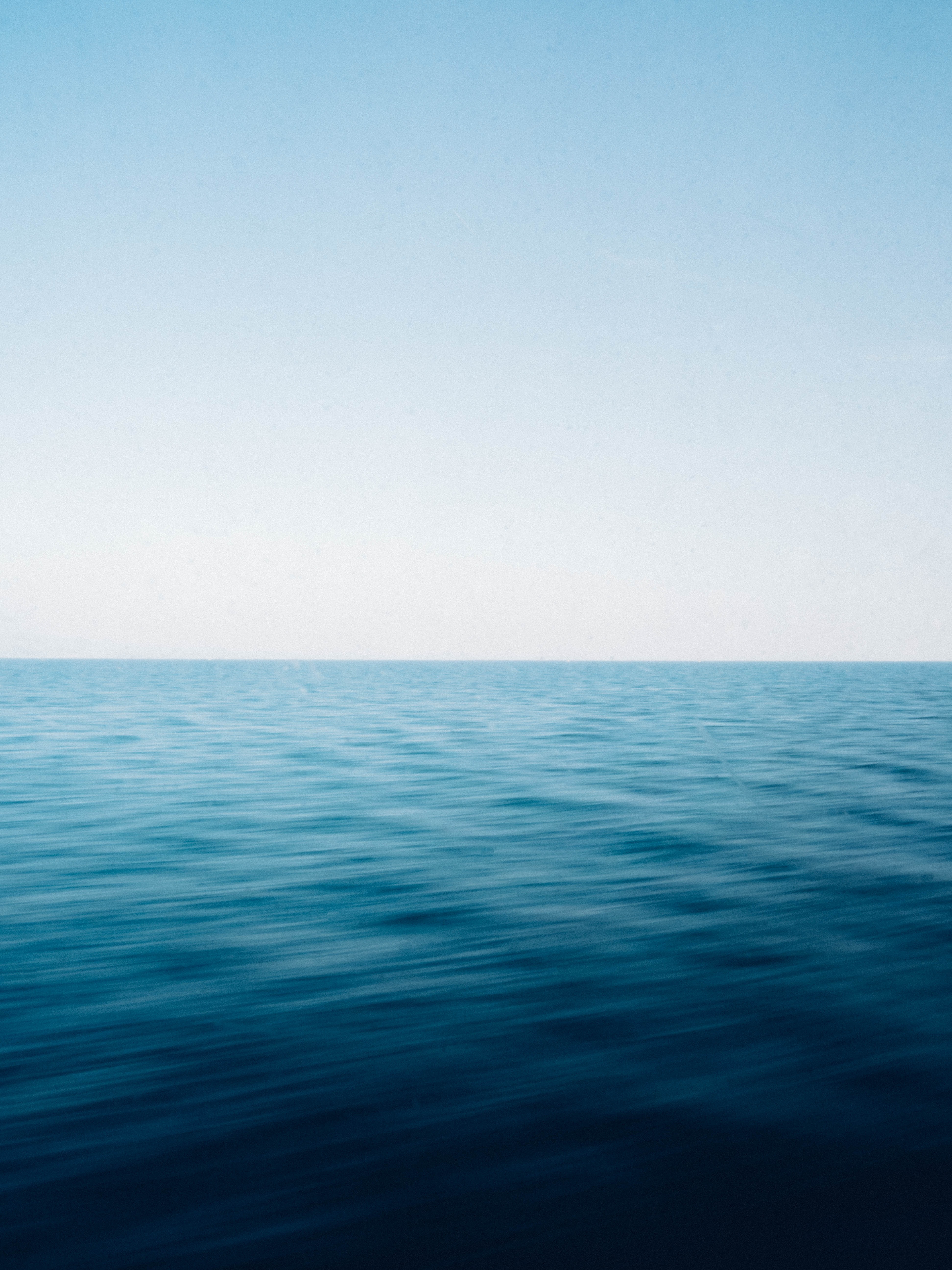 Download background water, nature, sky, sea, waves, horizon