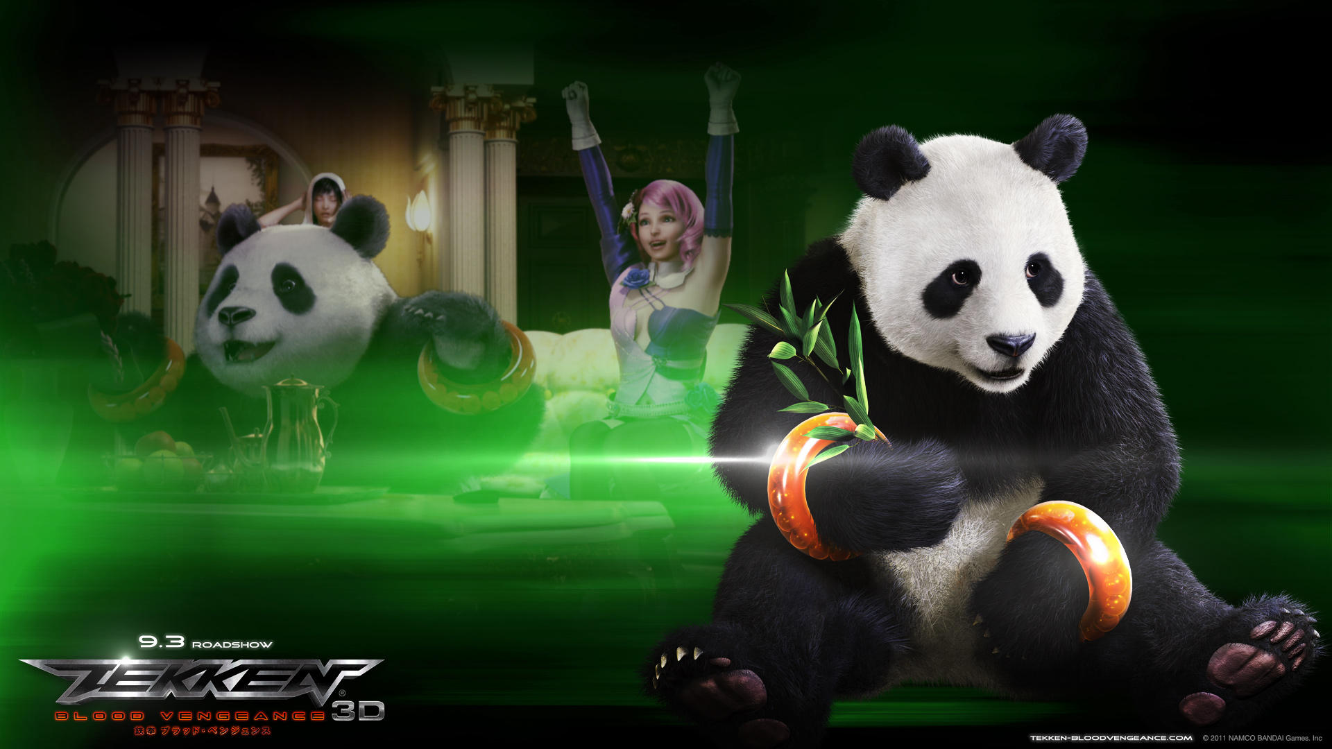 499284 descargar fondo de pantalla animado, tekken: buraddo benjensu, alisa bosconovitch, ling xiaoyu, panda (tekken), tekken: protectores de pantalla e imágenes gratis