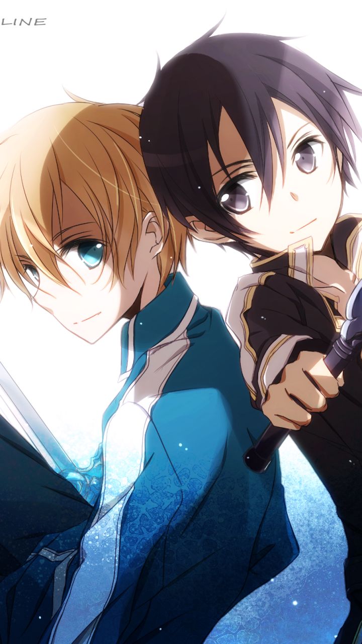 Download mobile wallpaper Anime, Sword Art Online, Kirito (Sword Art Online), Kazuto Kirigaya, Eugeo (Sword Art Online) for free.