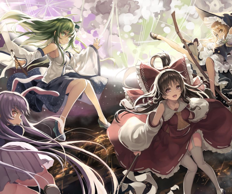 Free download wallpaper Anime, Touhou on your PC desktop