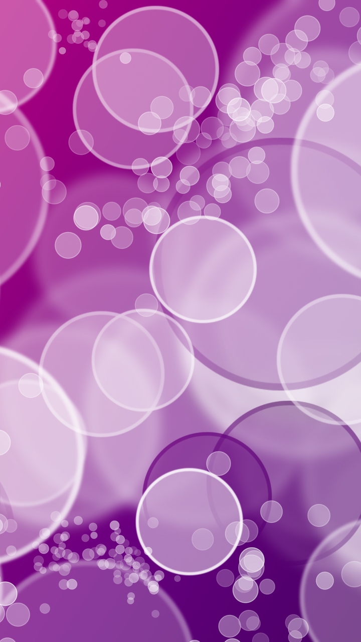 Download mobile wallpaper Purple, Circle, Bokeh, Artistic for free.