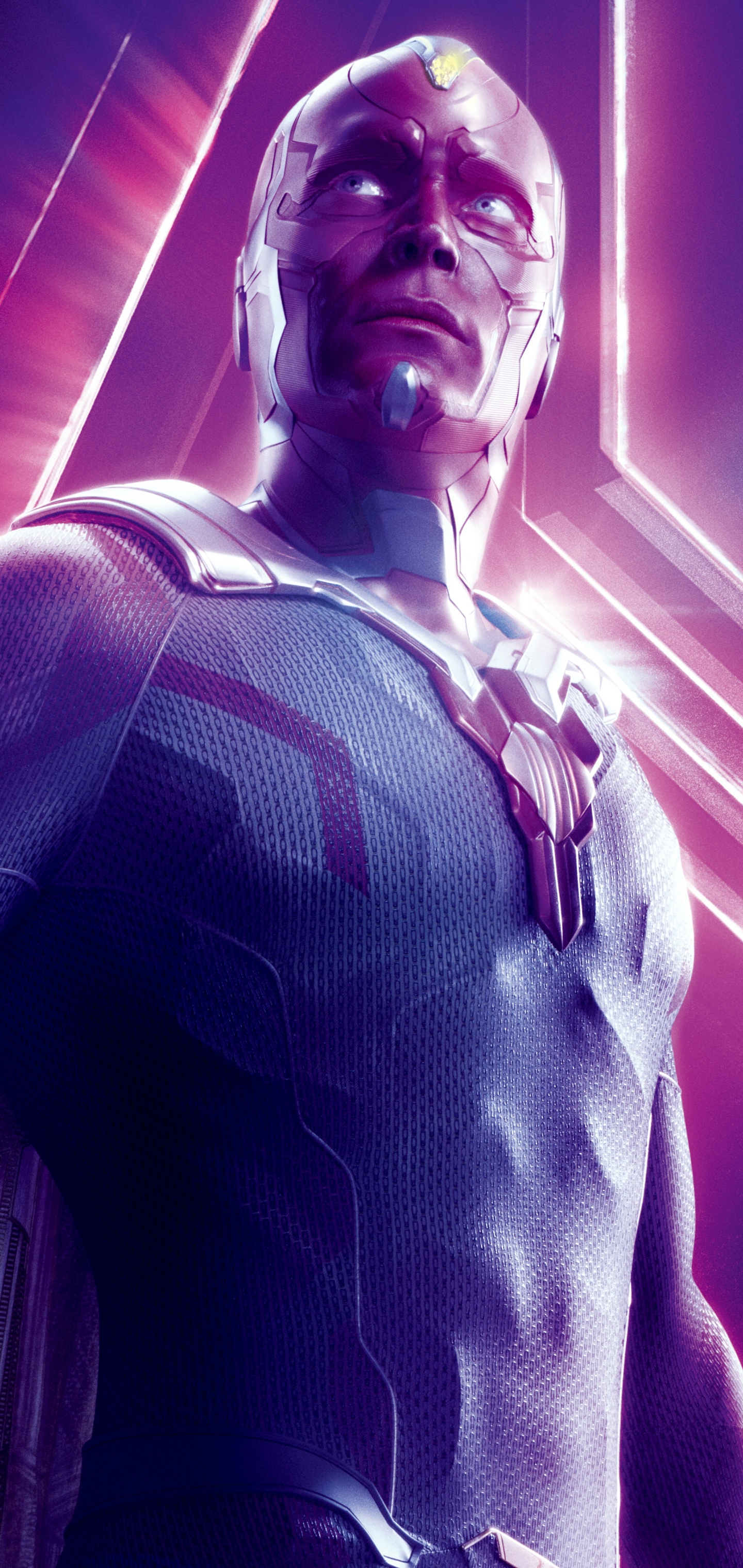 Download mobile wallpaper Paul Bettany, Movie, Vision (Marvel Comics), The Avengers, Avengers: Infinity War for free.