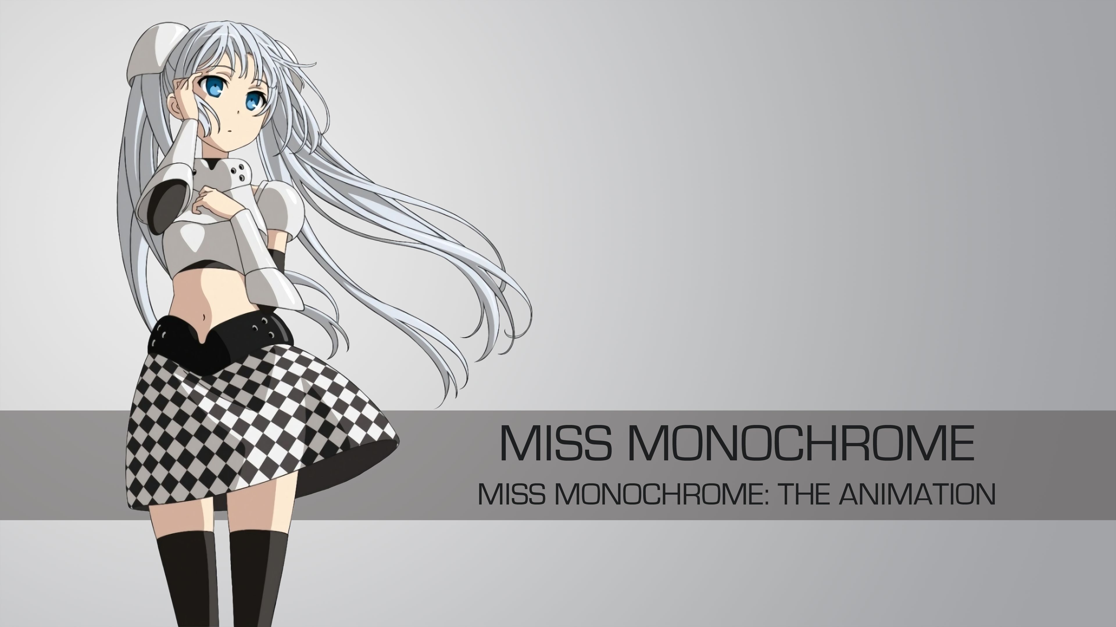 Télécharger des fonds d'écran Miss Monochrome HD