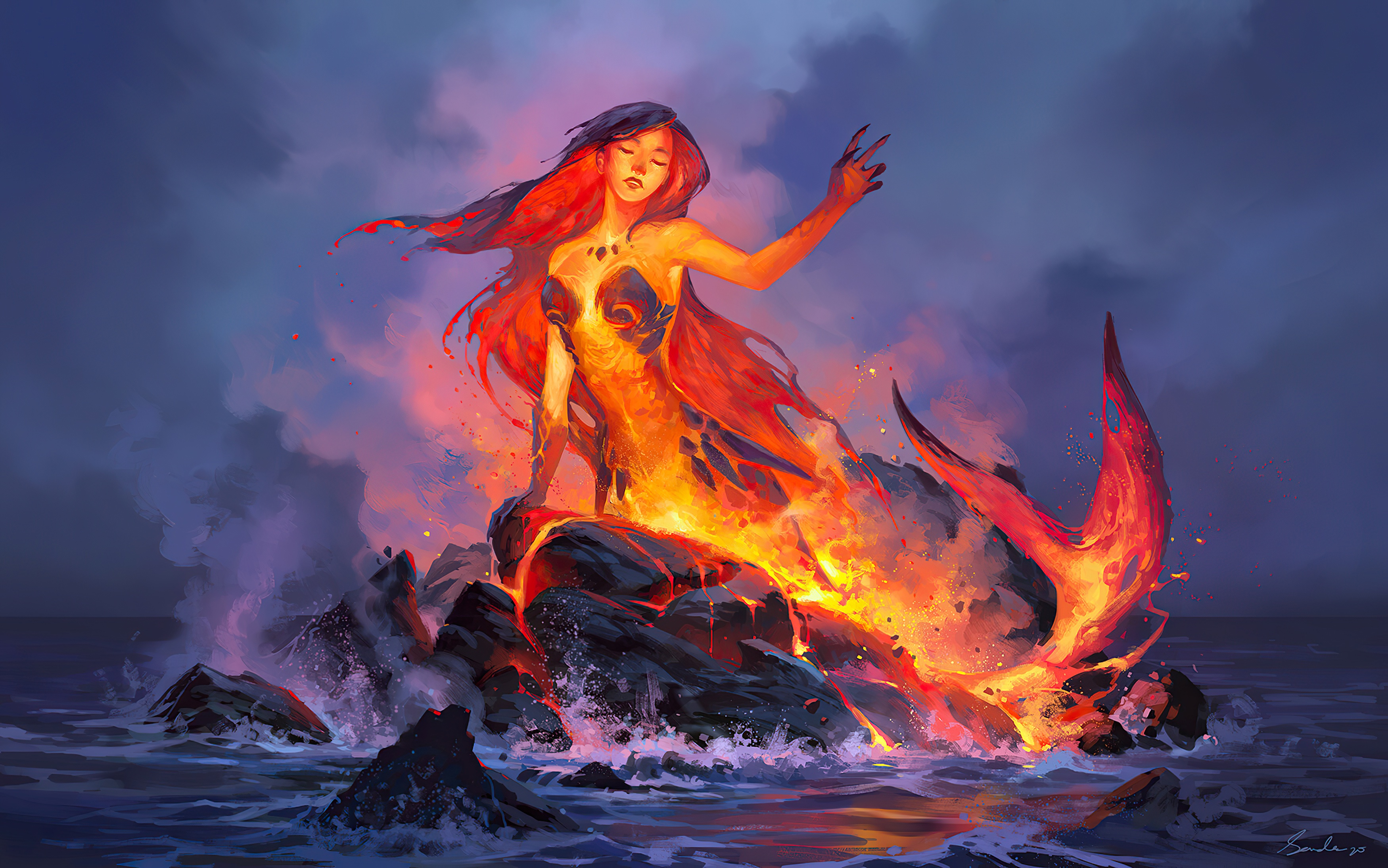 Free download wallpaper Fantasy, Mermaid on your PC desktop