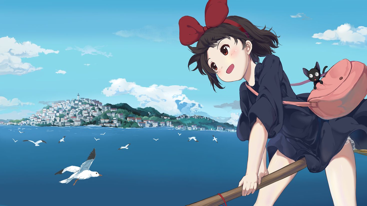 HDデスクトップ 壁紙: アニメ, 魔女の宅急便, キキ(魔女の宅急便), スタジオジブリダウンロード無料画像 #781001