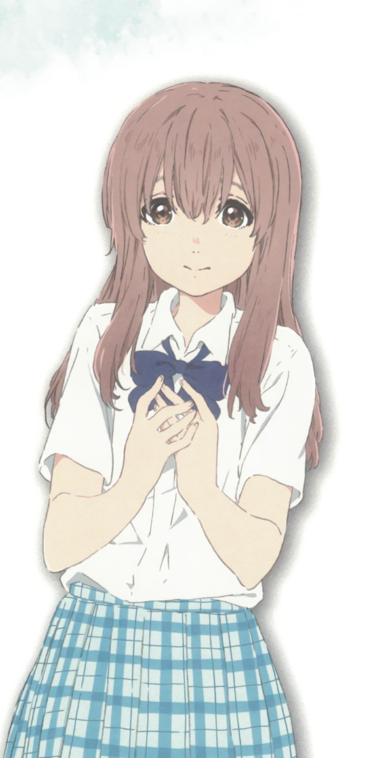 Handy-Wallpaper Animes, Shouko Nishimiya, Koe No Katachi kostenlos herunterladen.