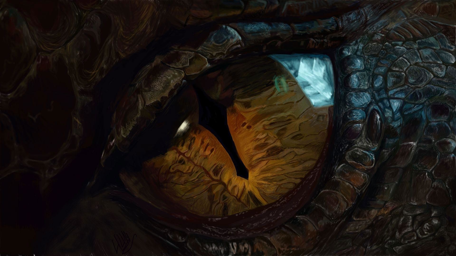 Laden Sie das Fantasie, Der Herr Der Ringe, Auge, Filme, Der Hobbit: Smaugs Einöde-Bild kostenlos auf Ihren PC-Desktop herunter