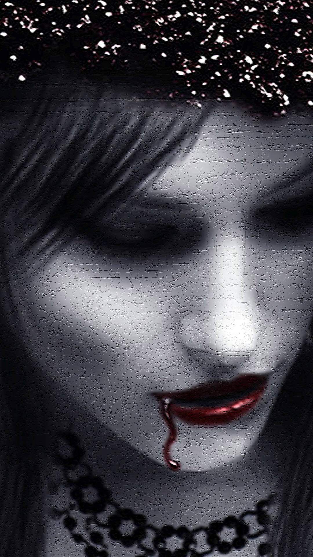 Download mobile wallpaper Vampire, Dark for free.