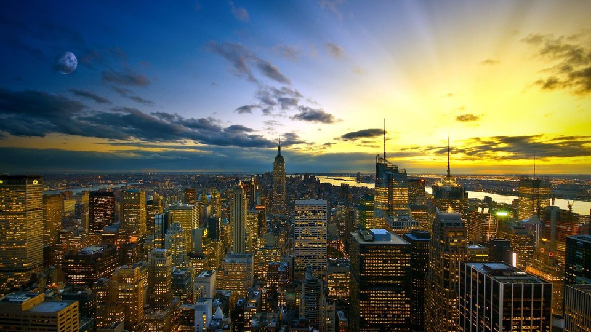 Скачать обои бесплатно Города, Нью Йорк, Сделано Человеком картинка на рабочий стол ПК